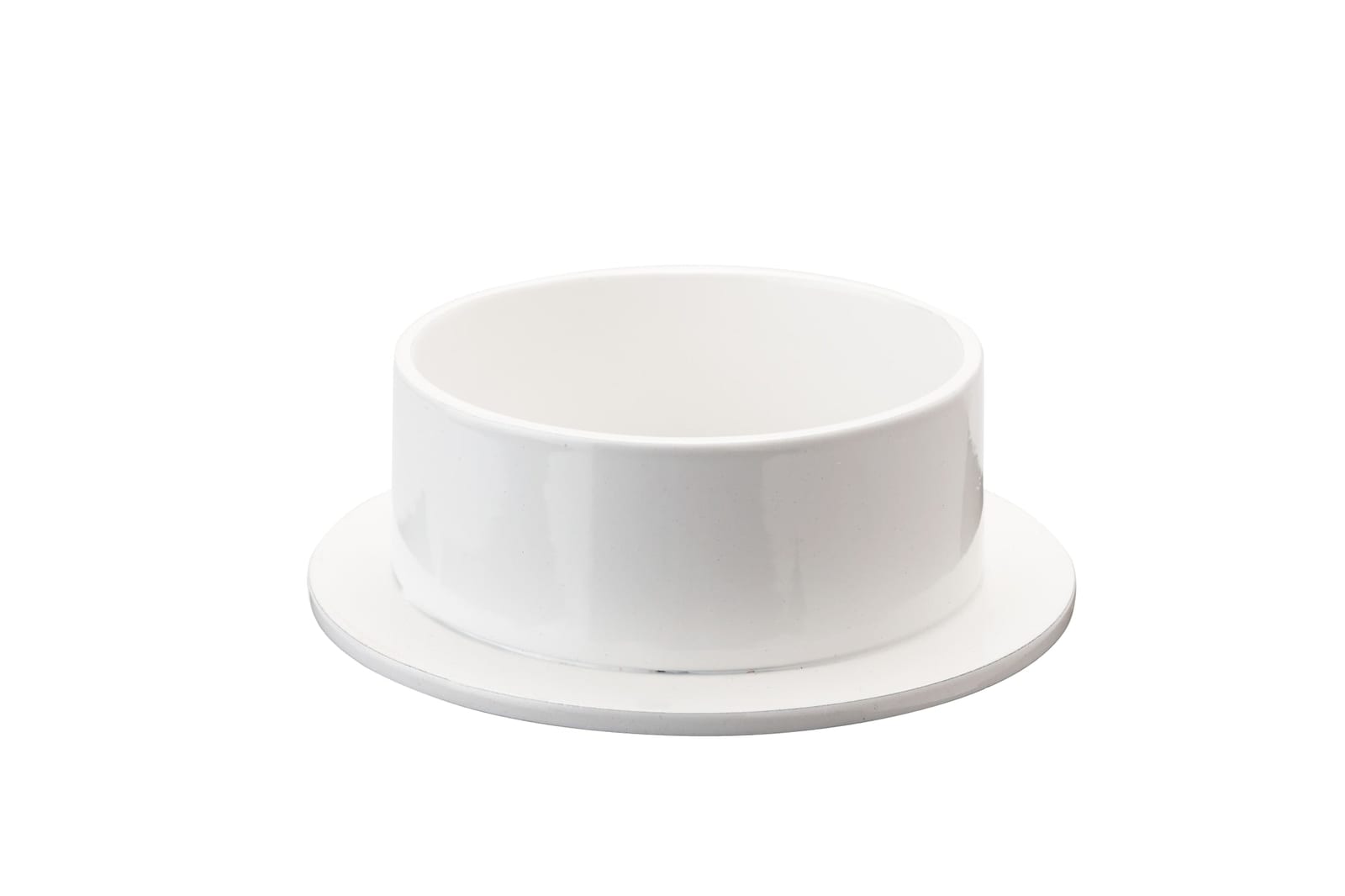 The Circle candle, 7 cm, white